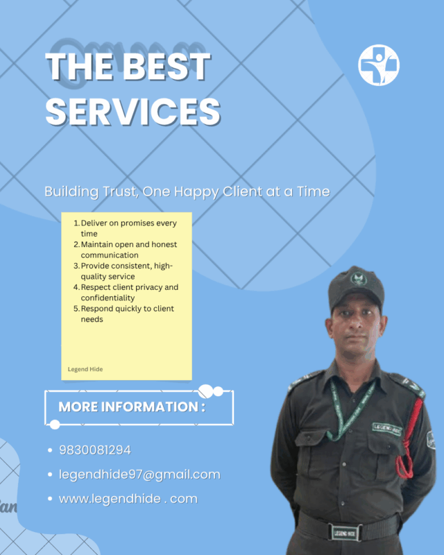 Professional security guards Kolkata